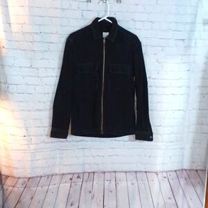 M&M  Woman  Black‎ Cotton Zip Up  Jacket XS